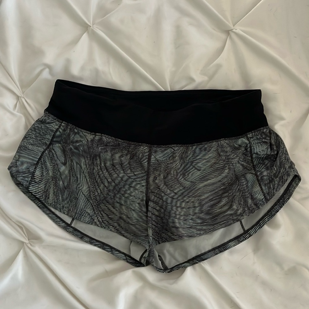 Lululemon Speed Up LR Shorts 2.5” Black Mystic